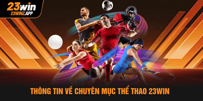 Khái quát cơ bản về chuyên mục thể thao 23Win