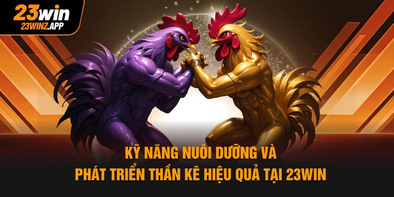 Kỹ năng nuôi dưỡng và phát triển thần kê hiệu quả tại 23WIN