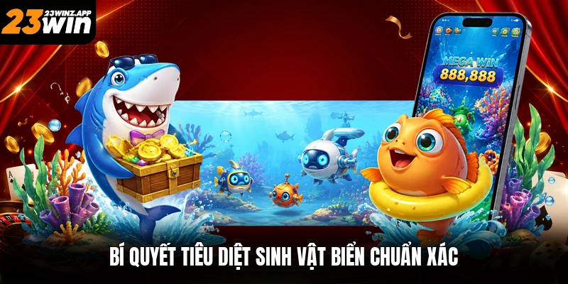 Bí quyết tiêu diệt sinh vật biển chuẩn xác